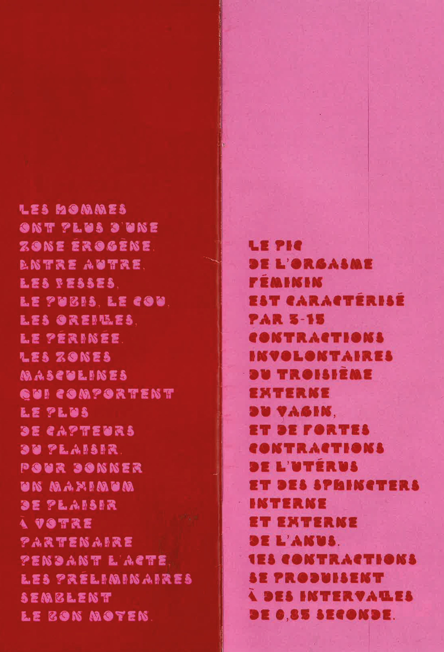 spécimen typographique